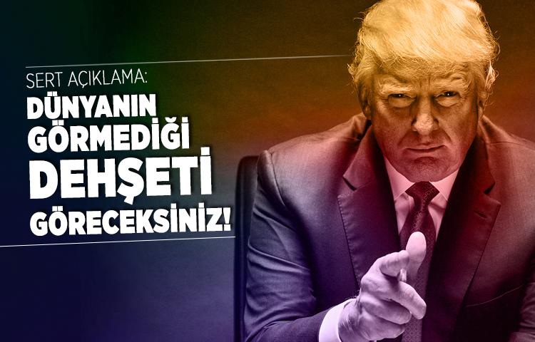 Trump'tan çok sert Kuzey Kore açıklaması!