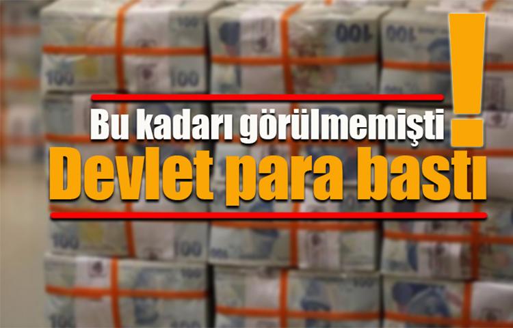 Bu kadarı görülmemişti! Devlet para bastı