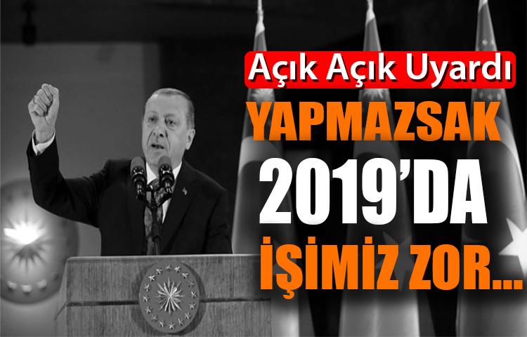 Erdoğan uyardı: gereken dersleri çıkarmazsak...