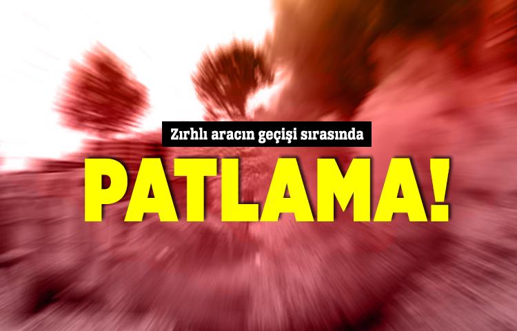 Cizre’de zırhlı aracın geçişi sırasında patlama