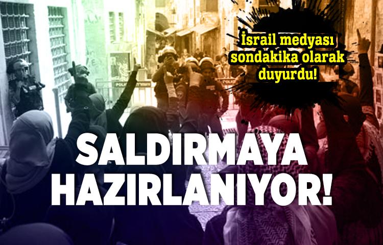 İsrail Gazze'ye saldırmaya hazırlanıyor!