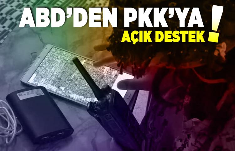 Amerika'dan PKK/PYD'ye açık destek!