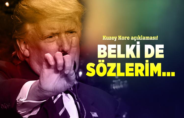 Trump'tan yeni Kuzey Kore açıklaması!