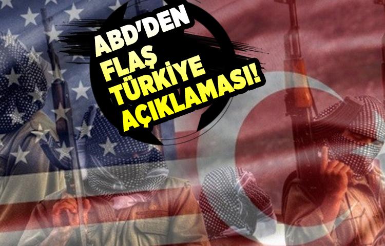 ABD'den flaş Türkiye açıklaması