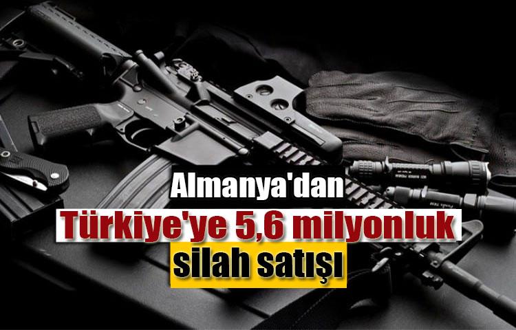 Almanya'dan Türkiye'ye 5,6 milyonluk silah satışı