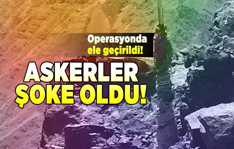 Hakkari'deki operasyonda paratoner ele geçirildi!