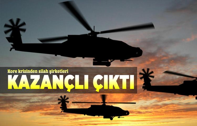 Kore krizinden silah şirketleri kazançlı çıktı