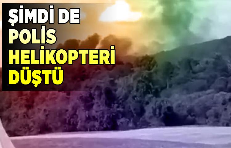ABD'de polis helikopteri düştü