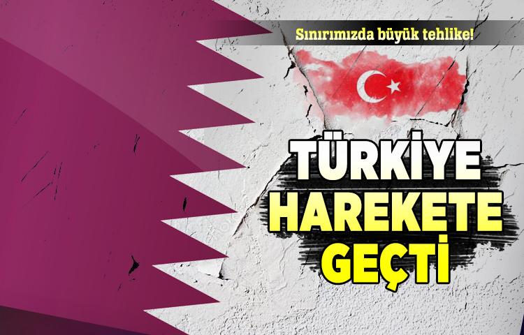 Sınırımızda büyük tehlike! Türkiye harekete geçti