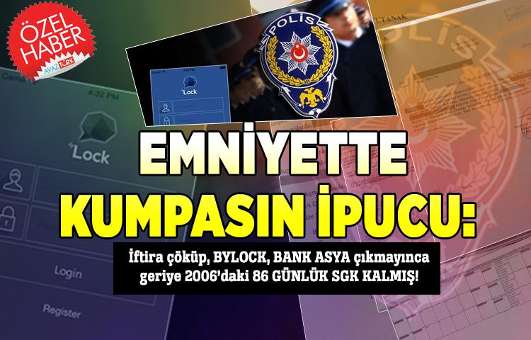 Emniyette kumpasın ipucu!