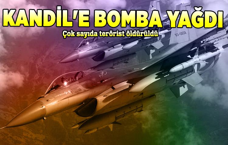 Kandil'de çok sayıda terörist öldürüldü