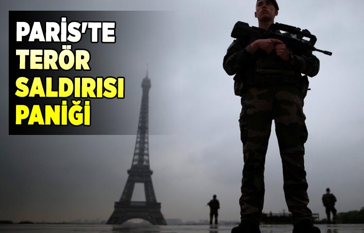 Paris'te terör saldırısı paniği