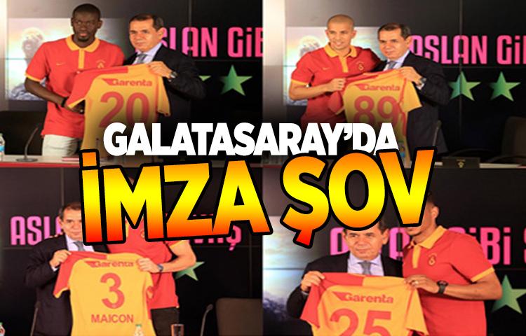 Galatasaray’da imza şov