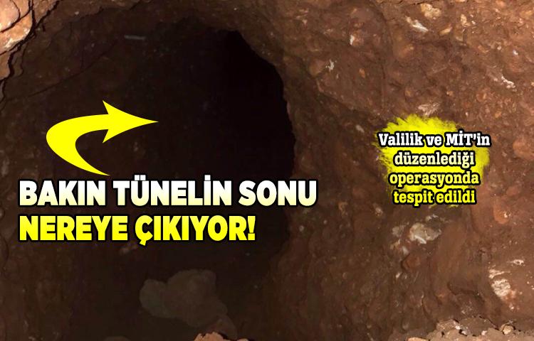 Mardin'de Valilik ve MİT'in koordinasyonu PKK/YPG'nin bir tünelini daha patlattı