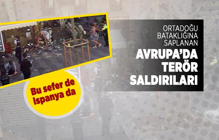 Barcelona'da terör saldırısı