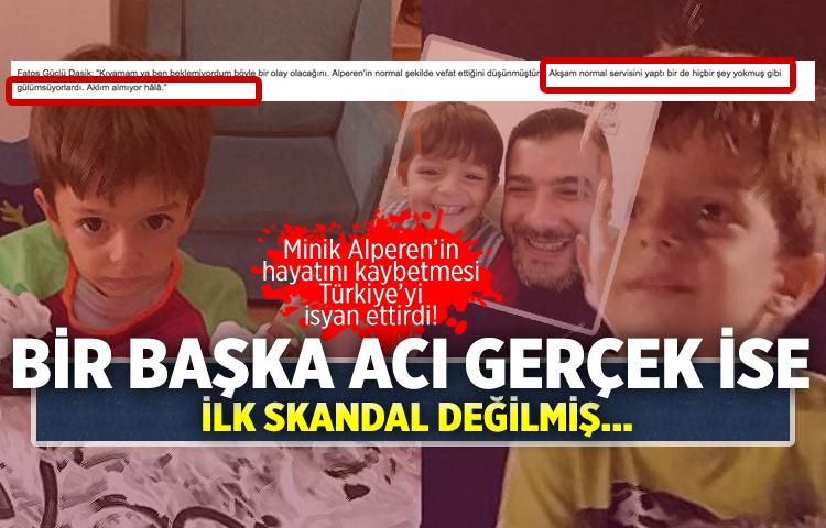 Minik Alperen’in ölümünde pes dedirten olay! İki yıl öncede...