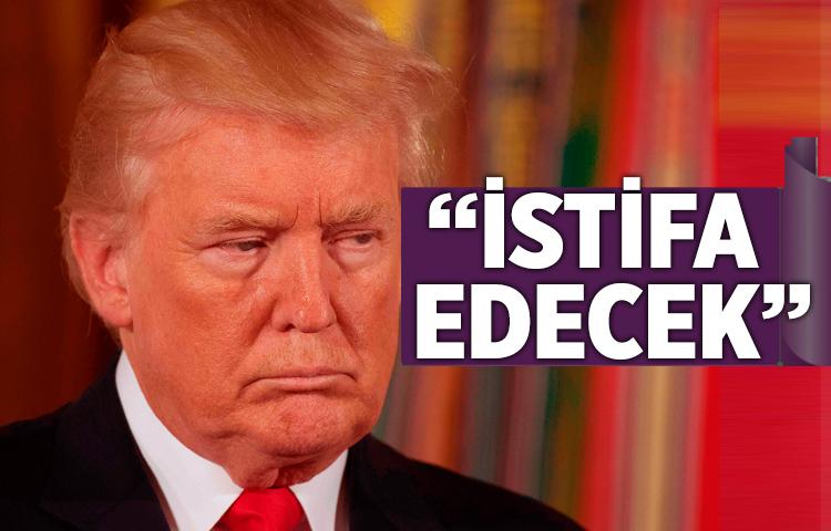 Trump İstifa edecek