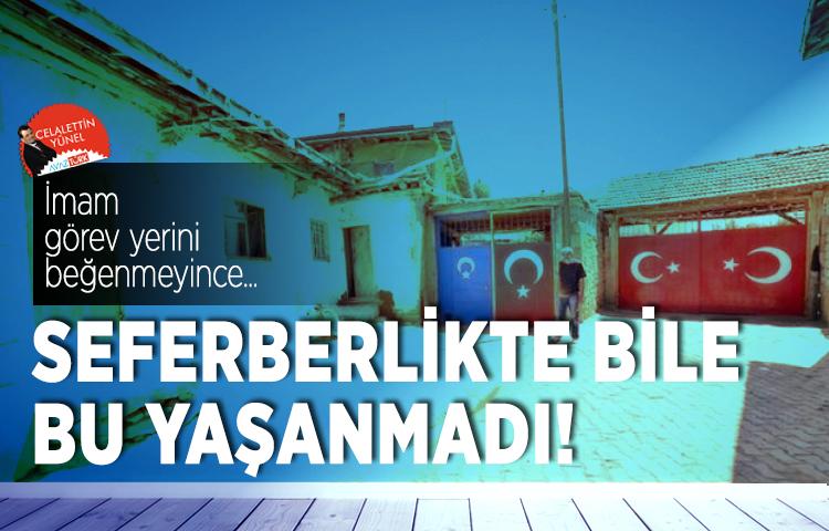 Bayraklı köyünde cemaat isyan etti!