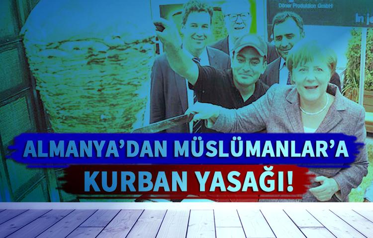 Almanya’dan Müslümanlar’a kurban yasağı!