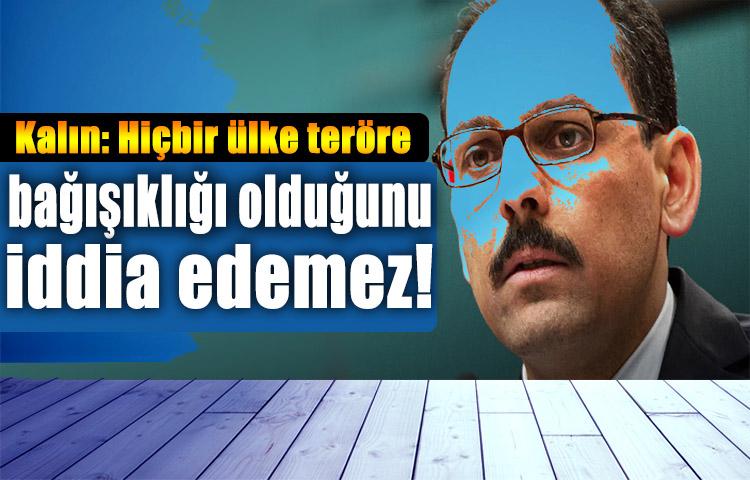 Kalın: Hiçbir ülke teröre bağışıklığı olduğunu iddia edemez