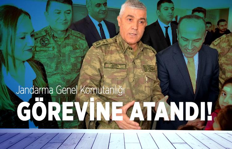 Jandarma Genel Komutanlığına Korgenaral Arif Çetin atandı