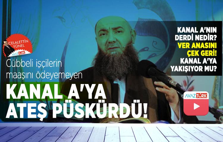 Cübbeli Ahmet Hoca işçilerin maaşını ödemeyen Kanal A'ya ateş püskürdü!