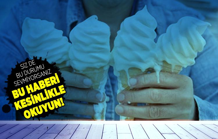Dondurma sevenlere müjde!