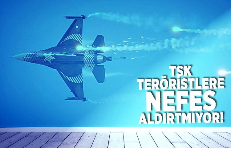 TSK teröristlere nefes aldırtmıyor!