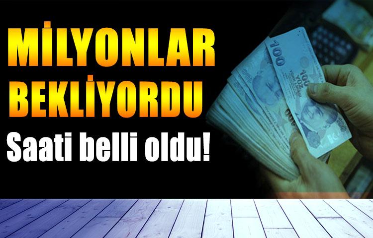 Milyonlar bu haberi bekliyor! Saati belli oldu