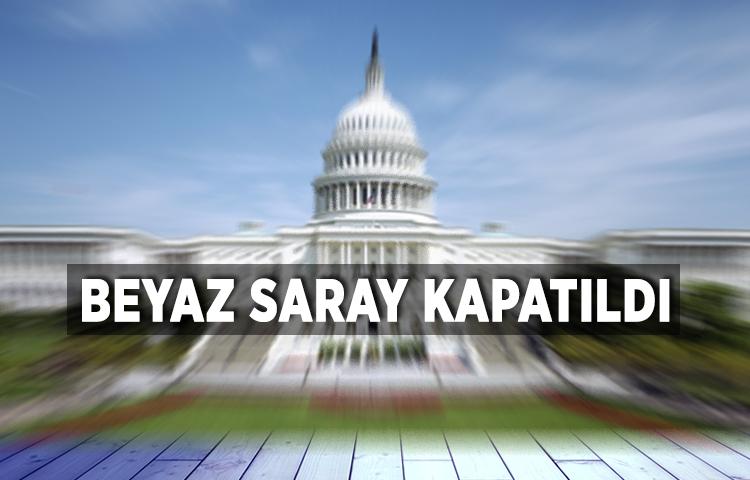 Beyaz Saray kapatıldı