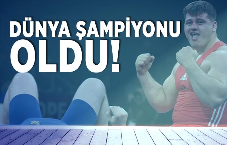 Rıza Kayaalp dünya şampiyonu oldu