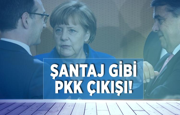Alman bakanlardan şantaj gibi PKK çıkışı!