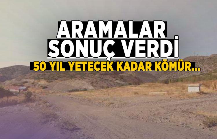 Aramalar sonuç verdi! 50 yıl yetecek kadar kömür...