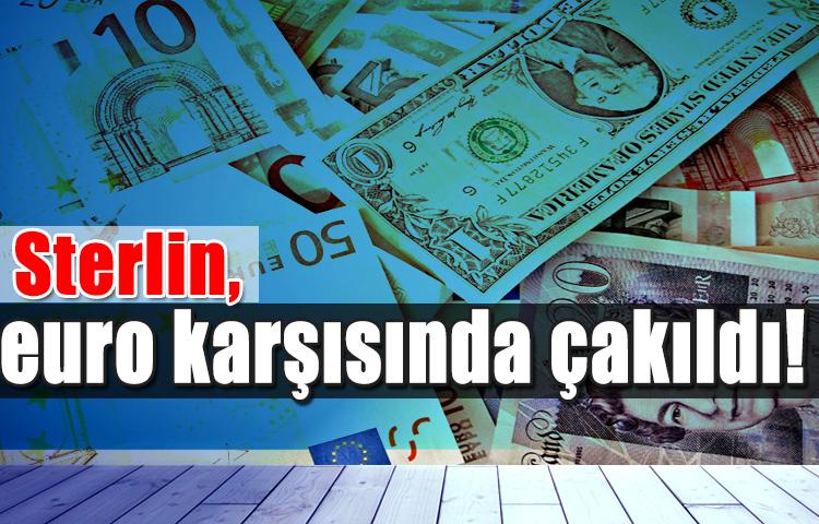 Sterlin, euro karşısında çakıldı!