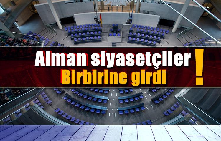 Schulz ve Merkel birbirine girdi
