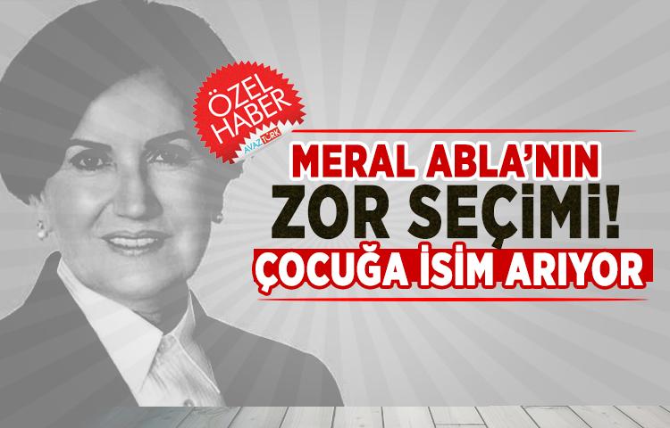 Meral Abla’nın zor seçimi!  Çocuğa isim arıyor