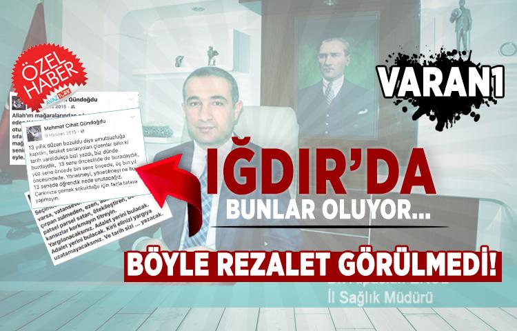 Varan 1! Iğdır’da bunlar oluyor... Böyle rezalet görülmedi!