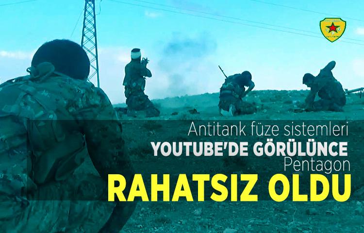 Antitank füze sistemleri Youtube'de görülünce Pentagon rahatsız oldu