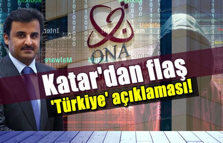 Katar'dan flaş 'Türkiye' açıklaması