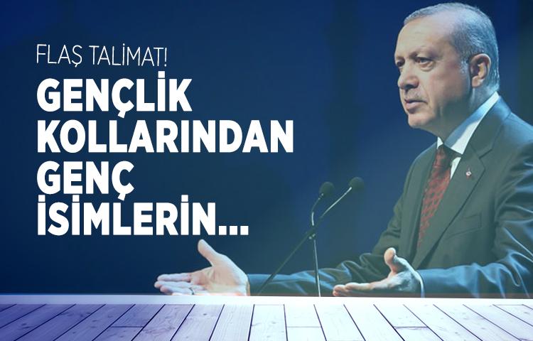 Erdoğan teşkilatlara talimat verdi!