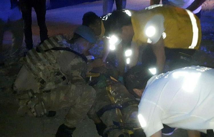 Ardahan'da trafik kazasında 2 asker yaralandı!