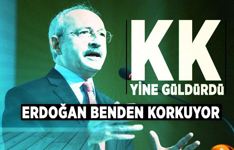 Kemal Kılıçdaroğlu yine güldürdü... 'Erdoğan benden korkuyor'
