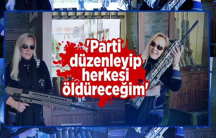 'Parti düzenleyip herkesi öldüreceğim'