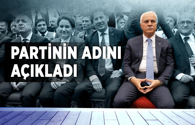 Koray Aydın, Meral Akşener'in partisinin adını açıkladı