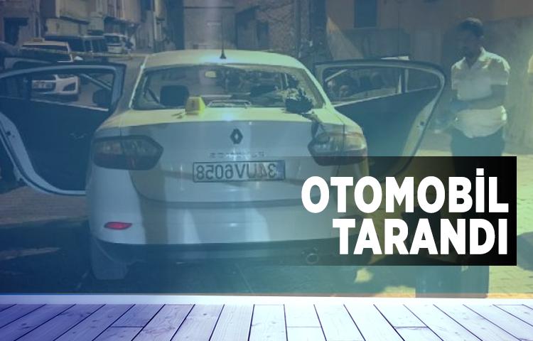 Şanlıurfa’da otomobil tarandı