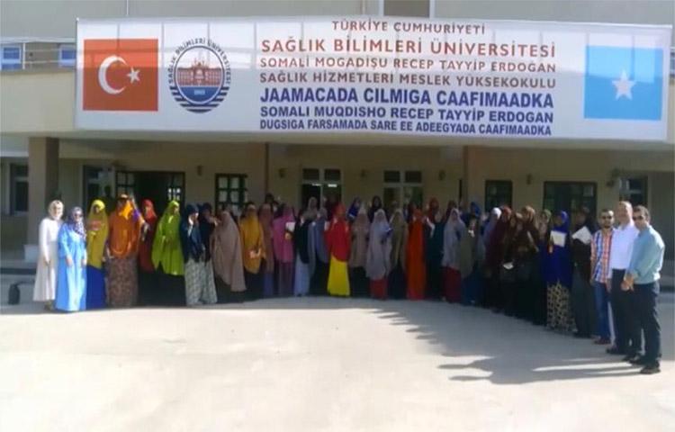 Somalili öğrencilerden Erdoğan'a mesaj!