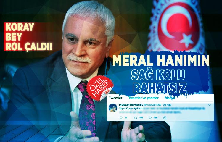 Koray Bey rol çaldı! Meral Hanımın sağ kolu rahatsız...