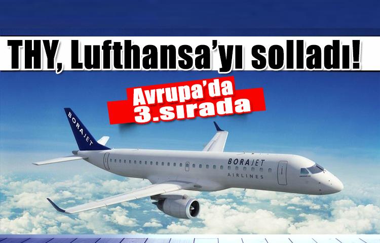THY, Lufthansa’yı solladı!