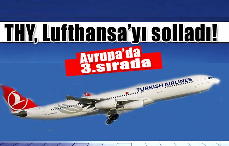 THY, Lufthansa’yı solladı!