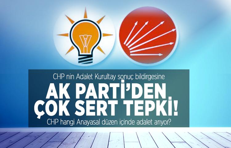 AK Parti'den CHP'ye çok sert tepki!